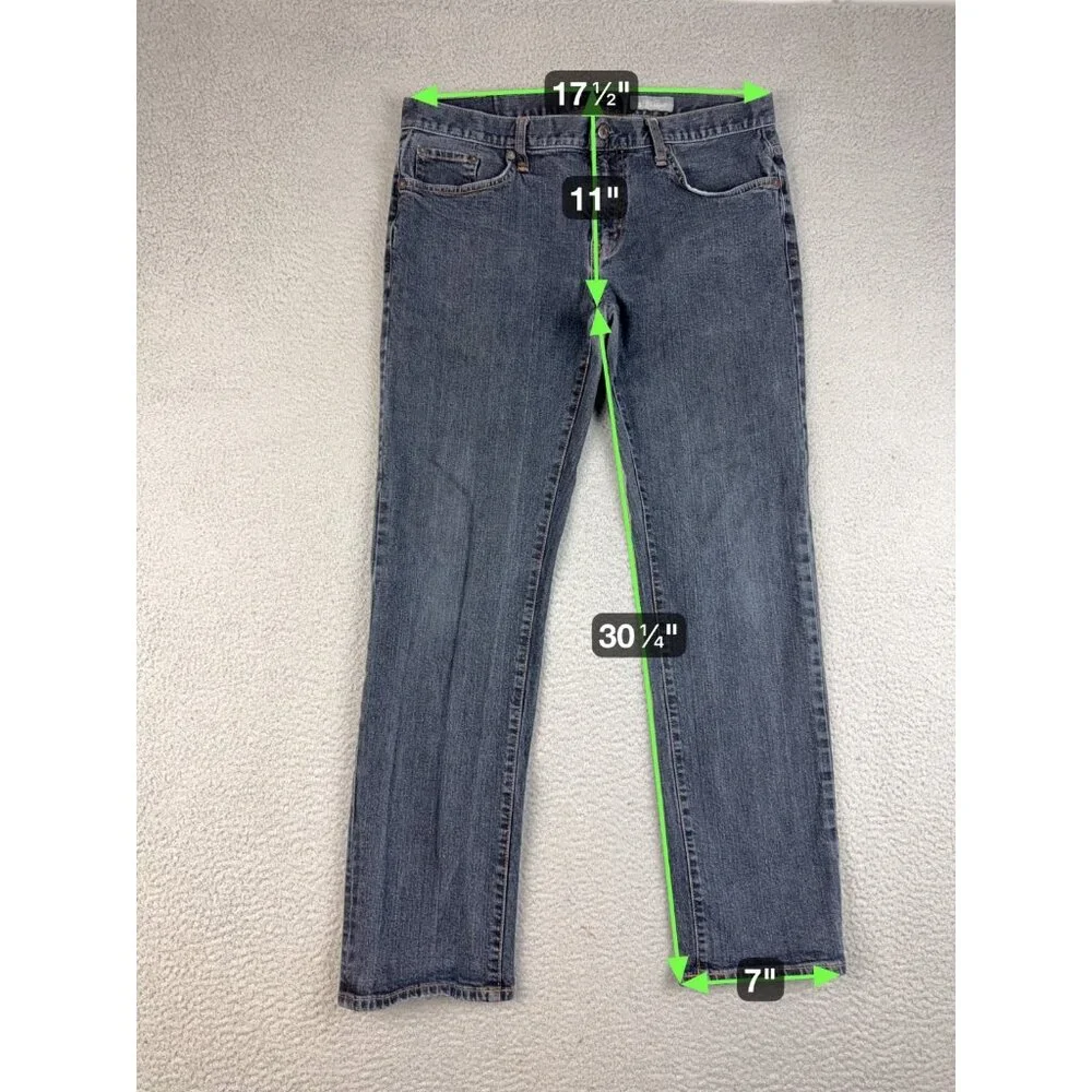Aeropostale Slim Fit Straight Leg Jeans Men's 34x32 Modern‎ Faded Denim Pants
